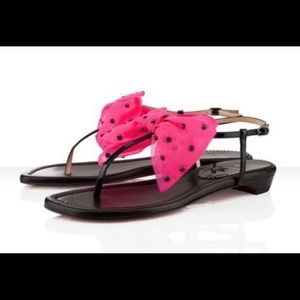 Christian Louboutin Sandal Organza/Strass